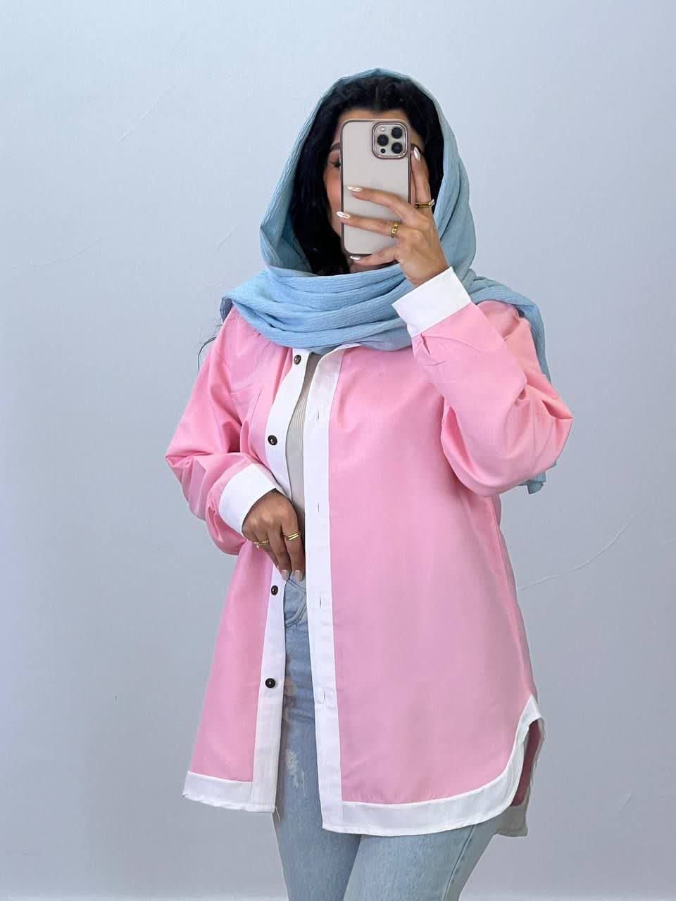 مانتو مدل تک جیب4652 - 4bd