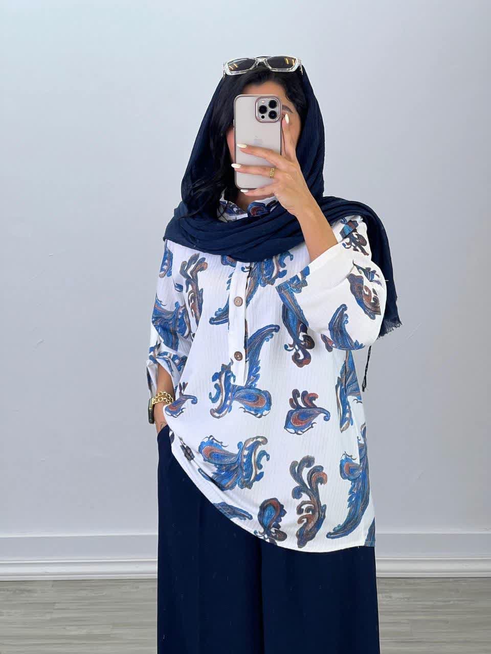 شومیز ایتالیایی 4797 - b84
