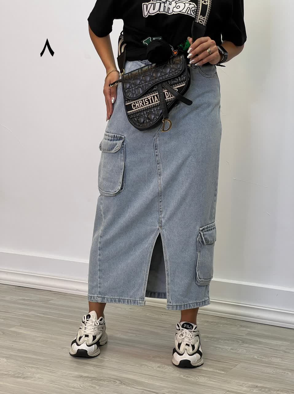 دامن جین مدل 4982 - 8gy