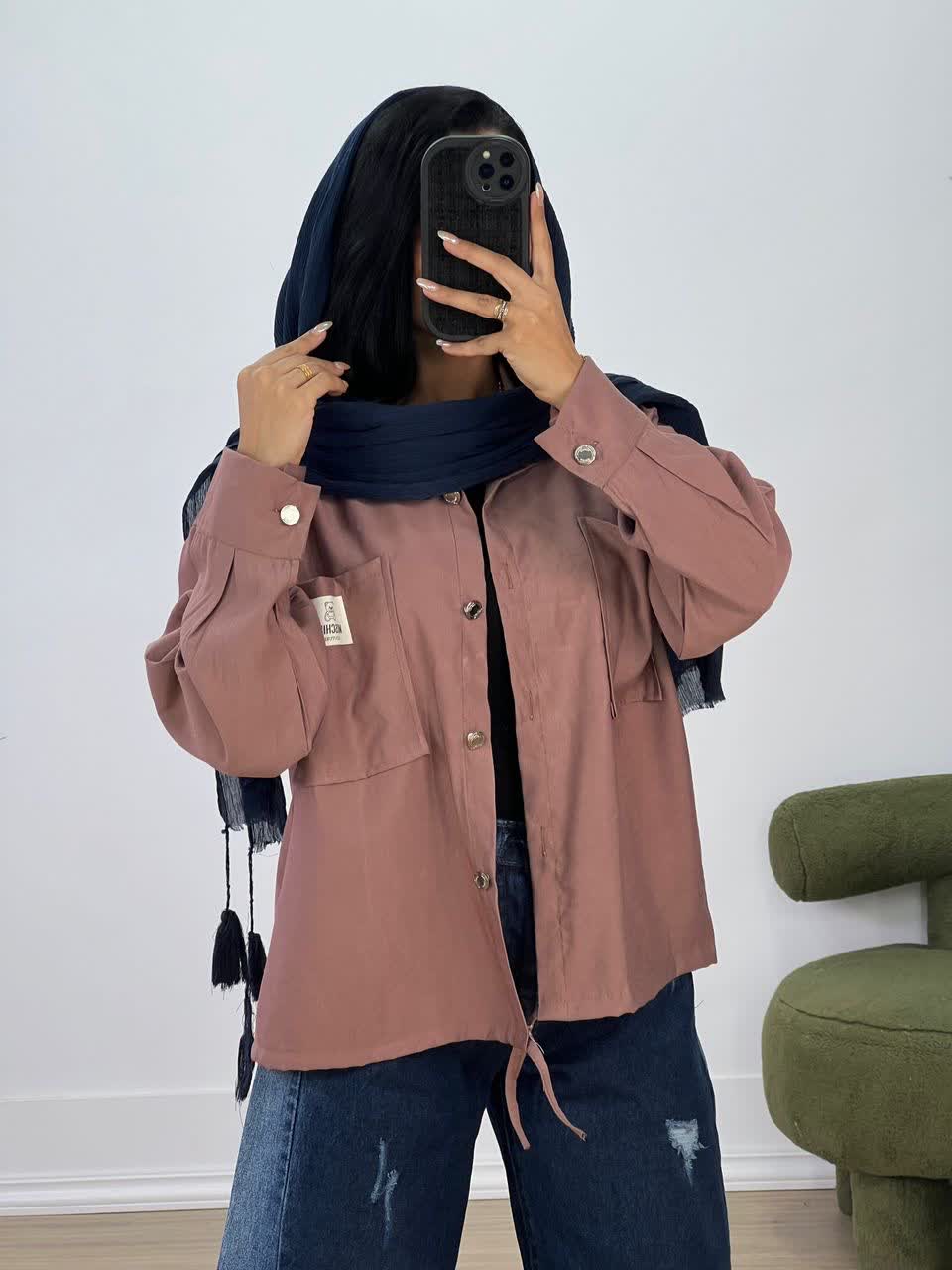 شومیز پاییزه مدل 5124 - x3k
