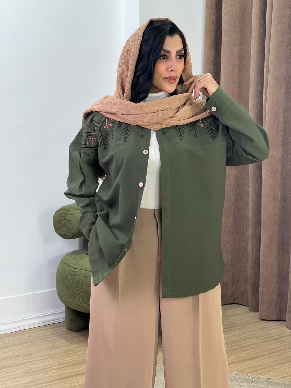 شومیز پاییزه مدل 5240 - 7hh