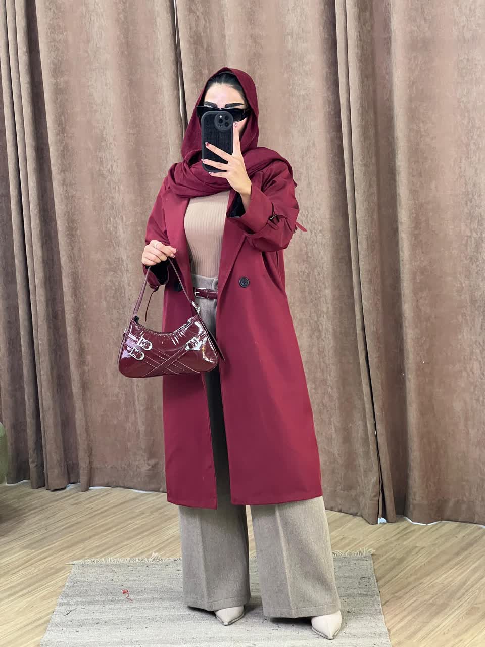 بارانی بلند مدل 5254 - px4