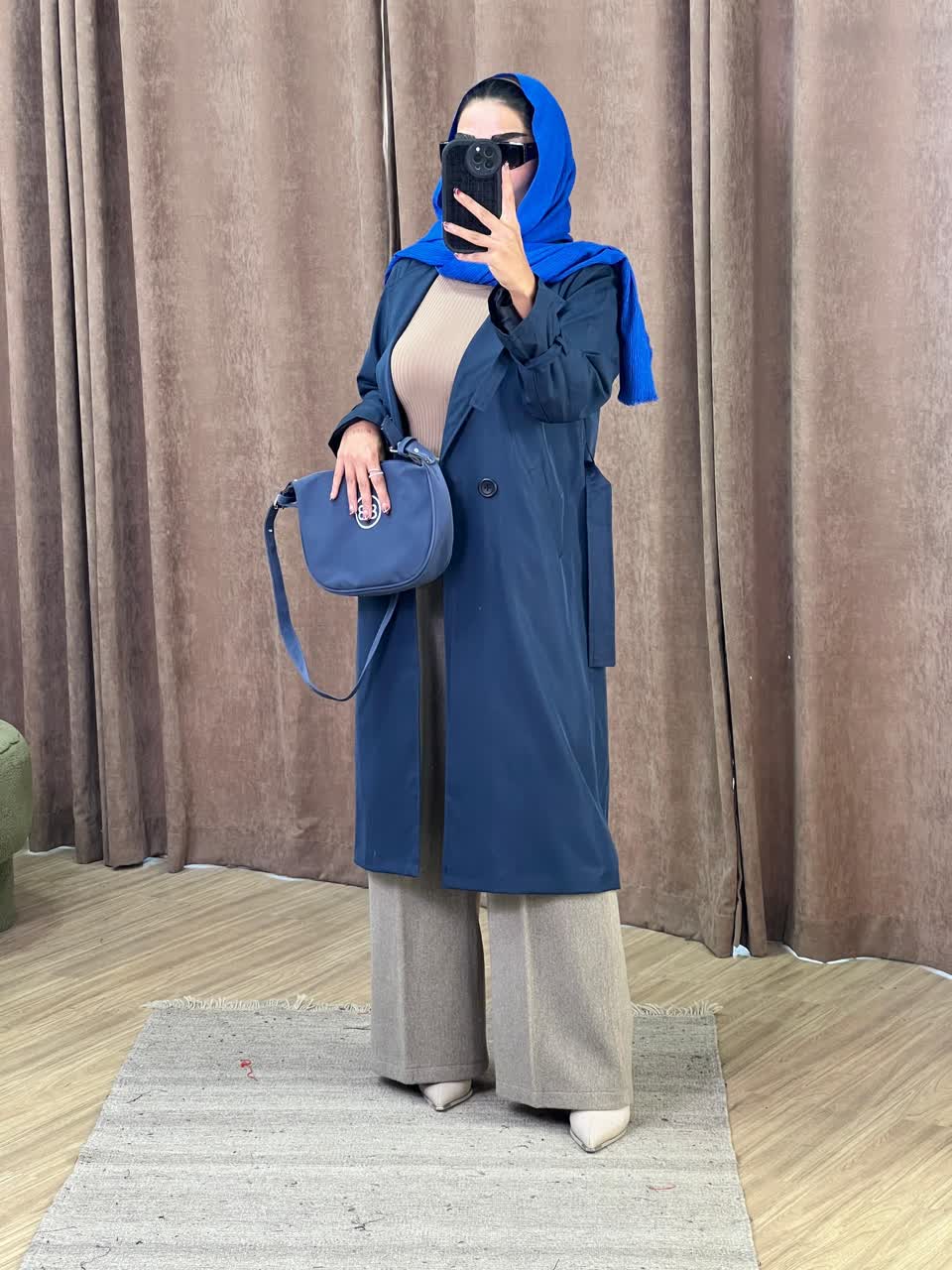 بارانی بلند مدل 5254 - n0u