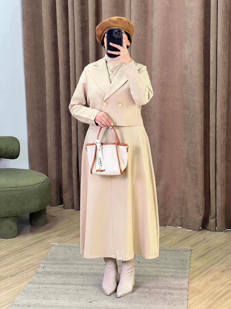 ست کت  و دامن مدل 5272 - bbj