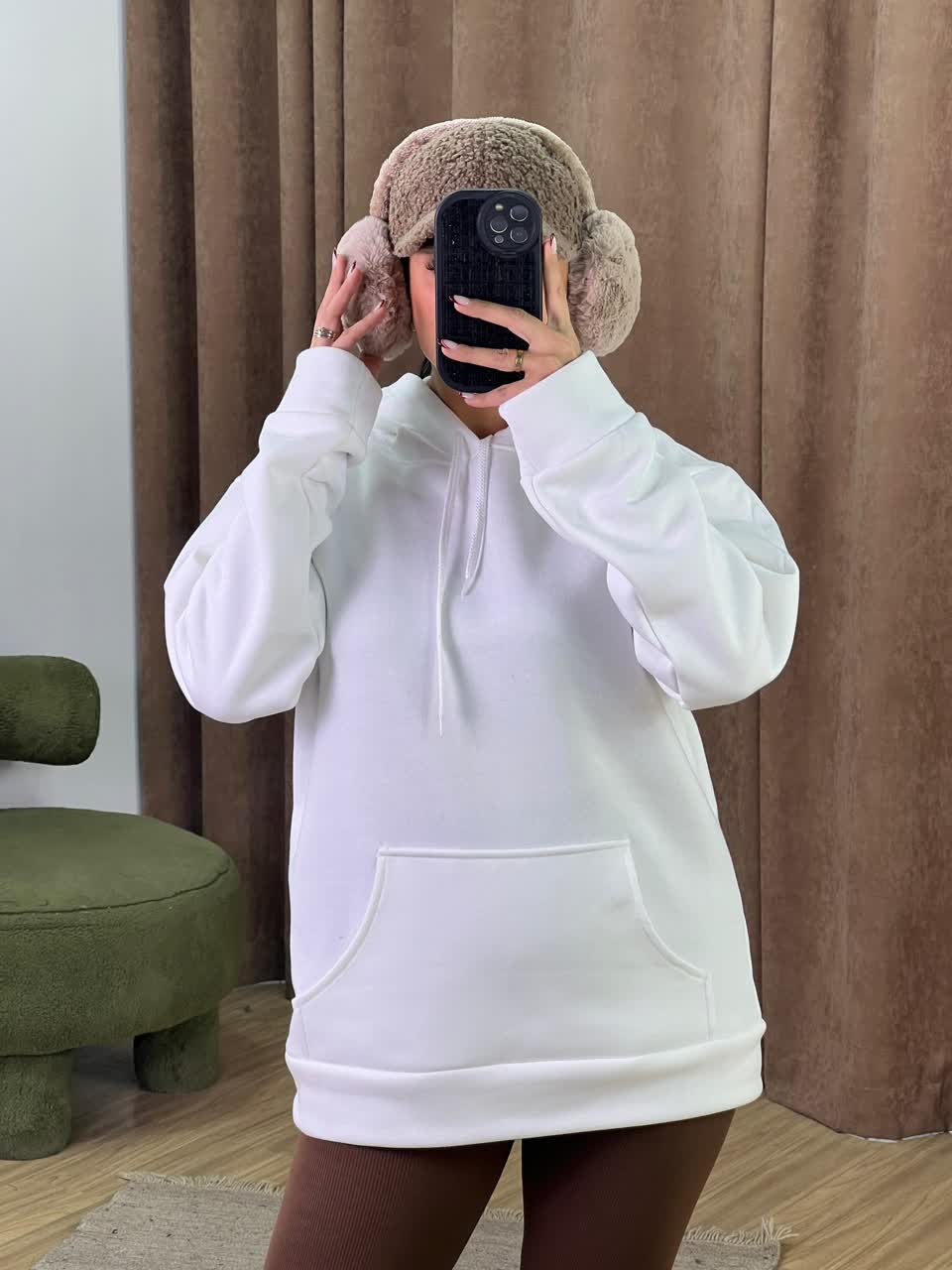 هودی کلاهدار مدل 5264 - ya0