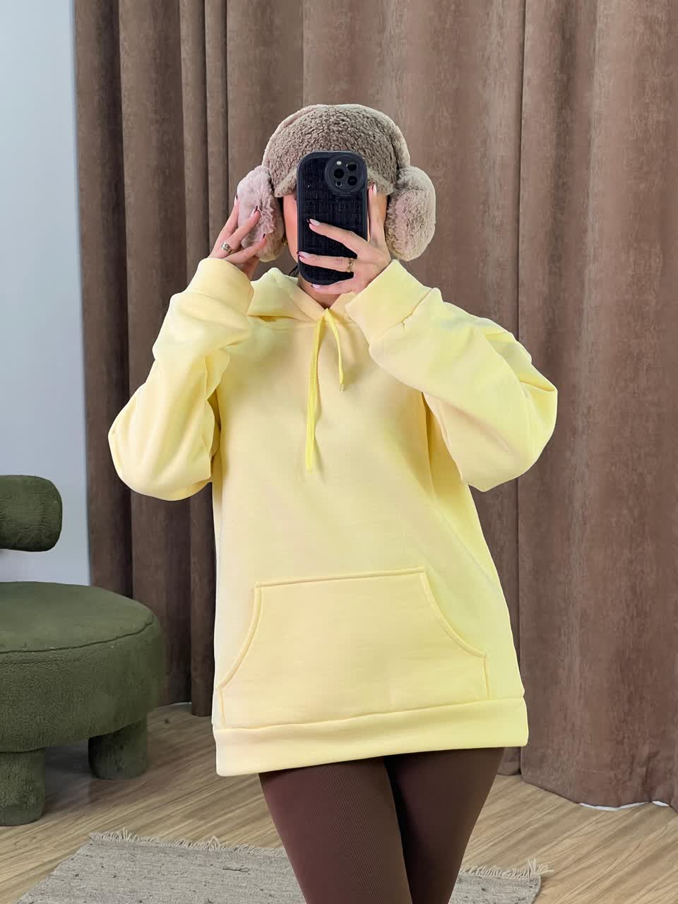 هودی کلاهدار مدل 5264 - cwv