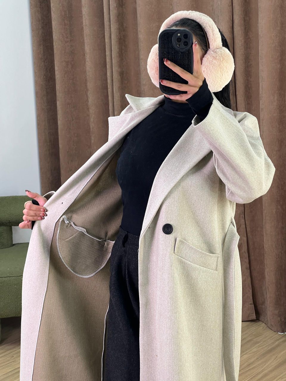 پالتو بلند فوتر مدل 5299 - 3nc