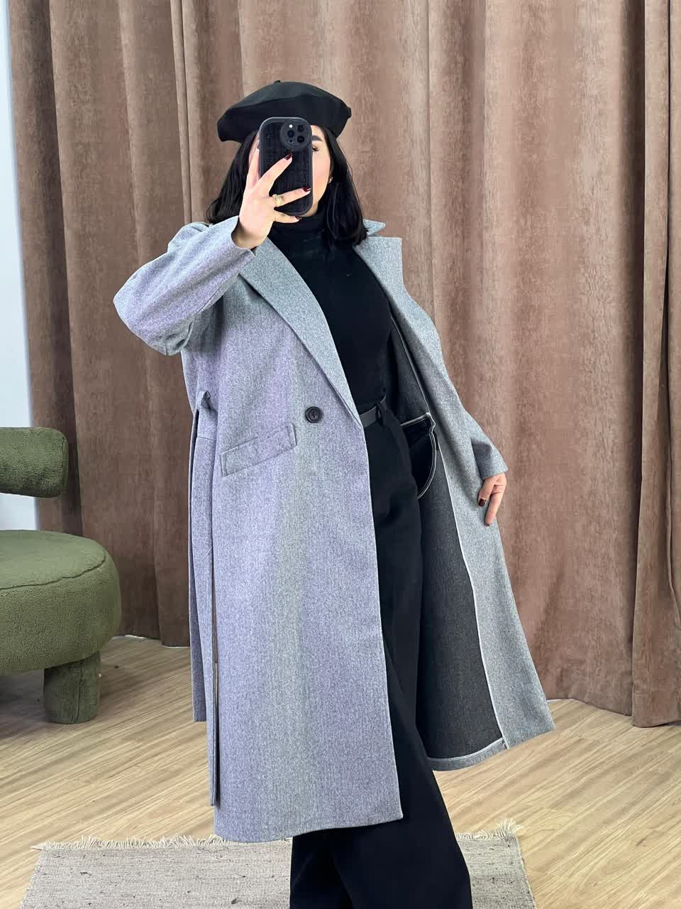 پالتو بلند فوتر مدل 5299 - e7k