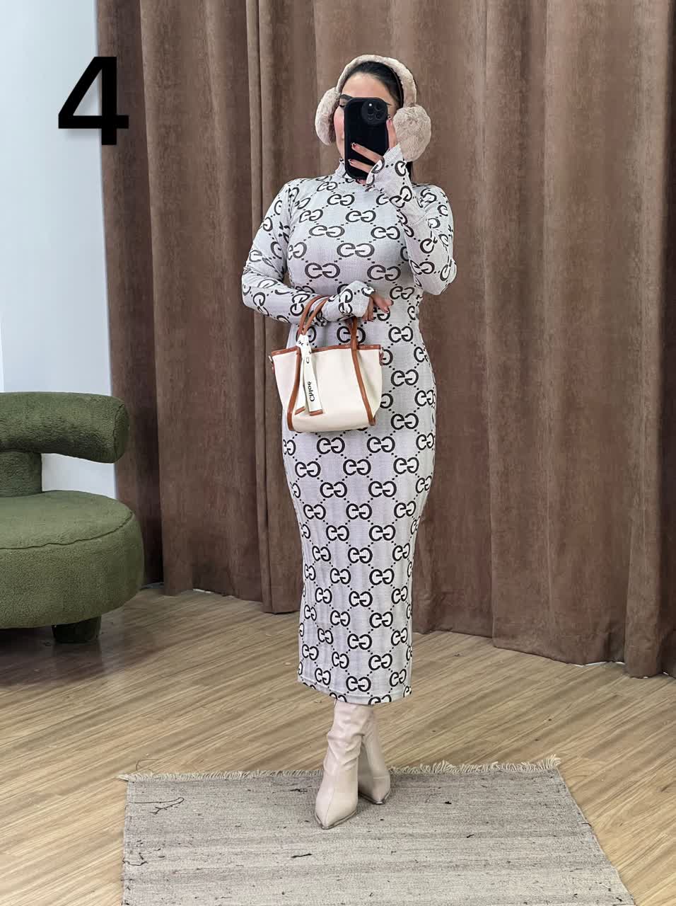 پیراهن طرحدار مدل 5297 - qek