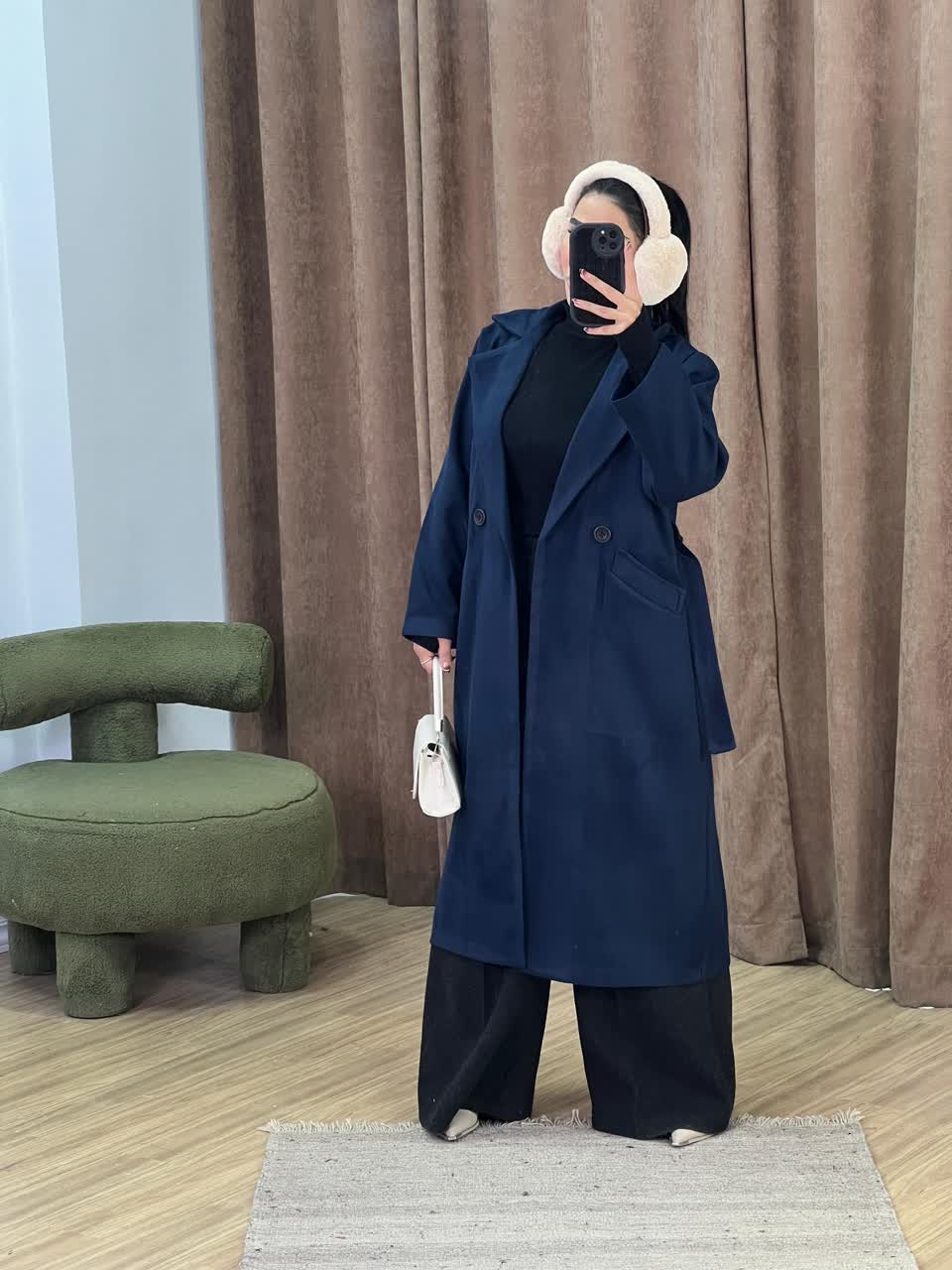 پالتو بلند فوتر مدل 5299 - 3wz