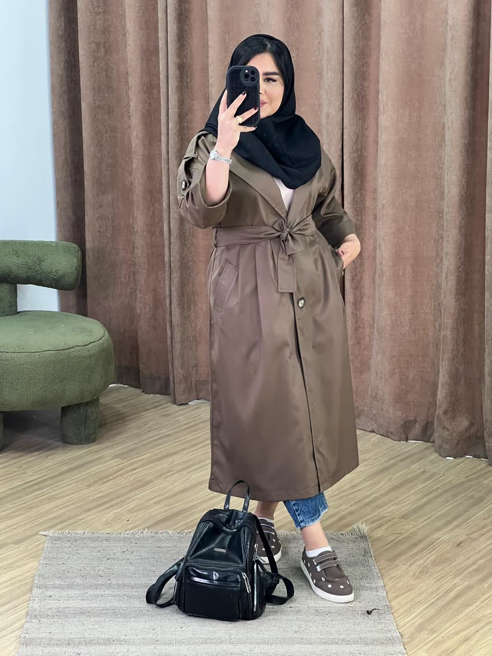 مانتو بلند مدل  5303 - 6p1