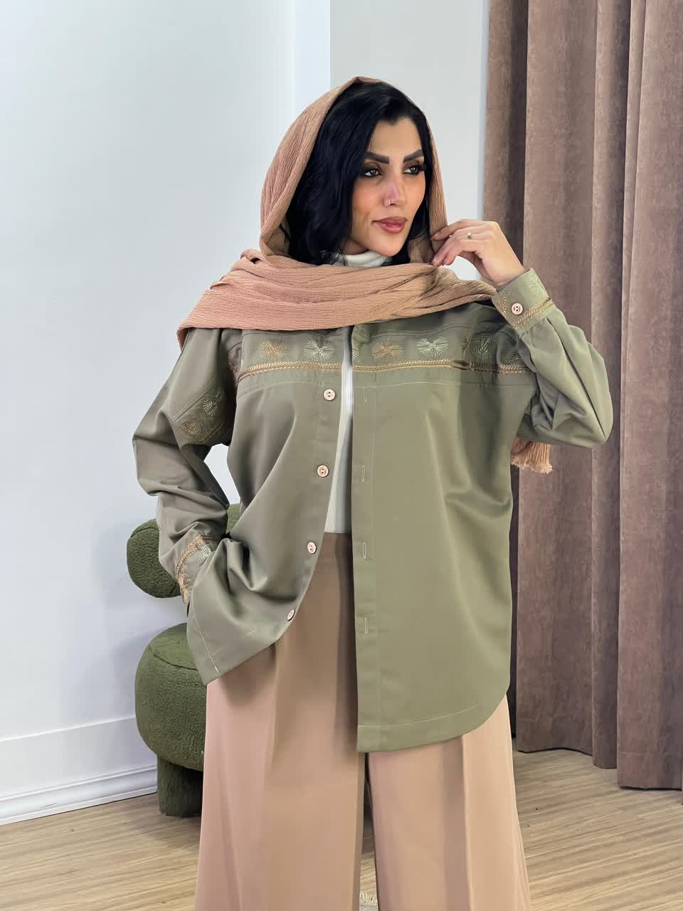 شومیز پاییز مدل 5305 - 6ya