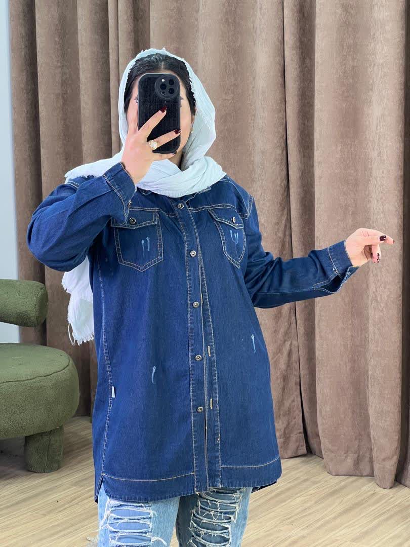 مانتو جین مدل 5321 - b2h