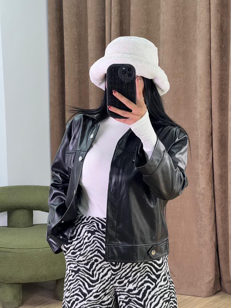 کت چرم مدل 5287 - yig