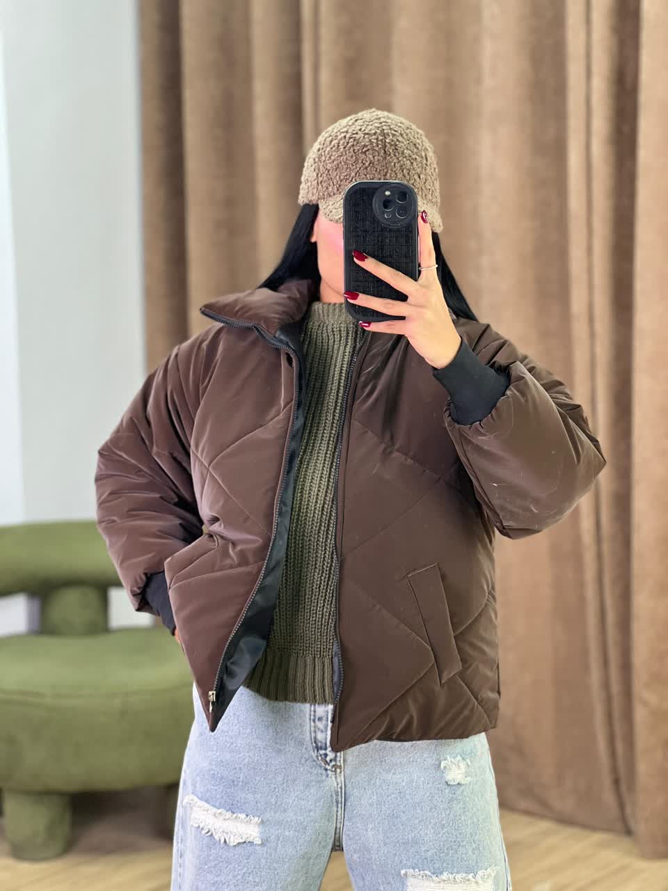 کاپشن سیلکونی مدل 5346 - 9qk