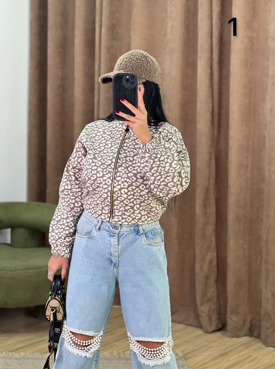 بامبر طرح دار مدل 5359 - iy1