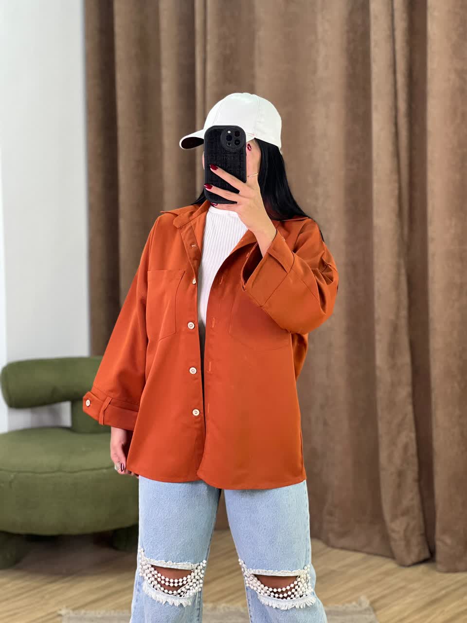 مانتو کتان پاییره مدل 5360 - yu6