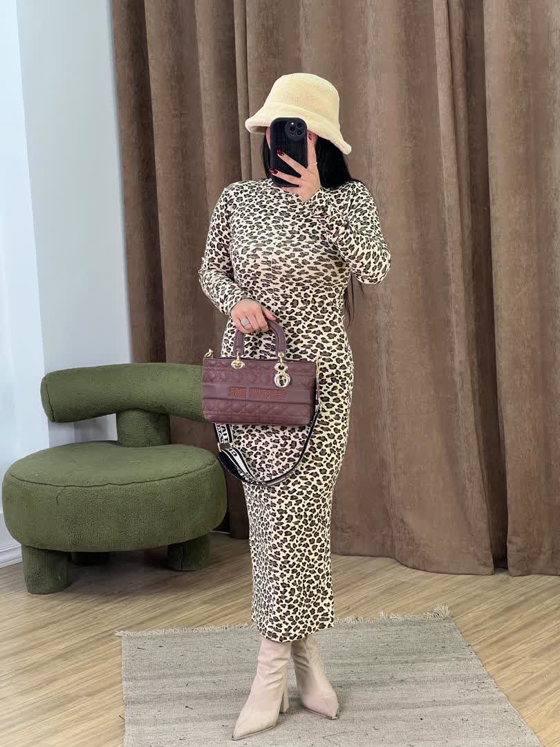 پیراهن پلنگی مدل 5375 - ee9