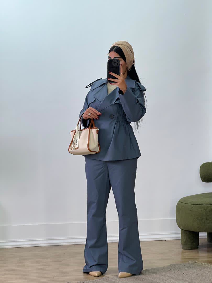 ست بارانی و شلوار مدل 5388 - 5ju