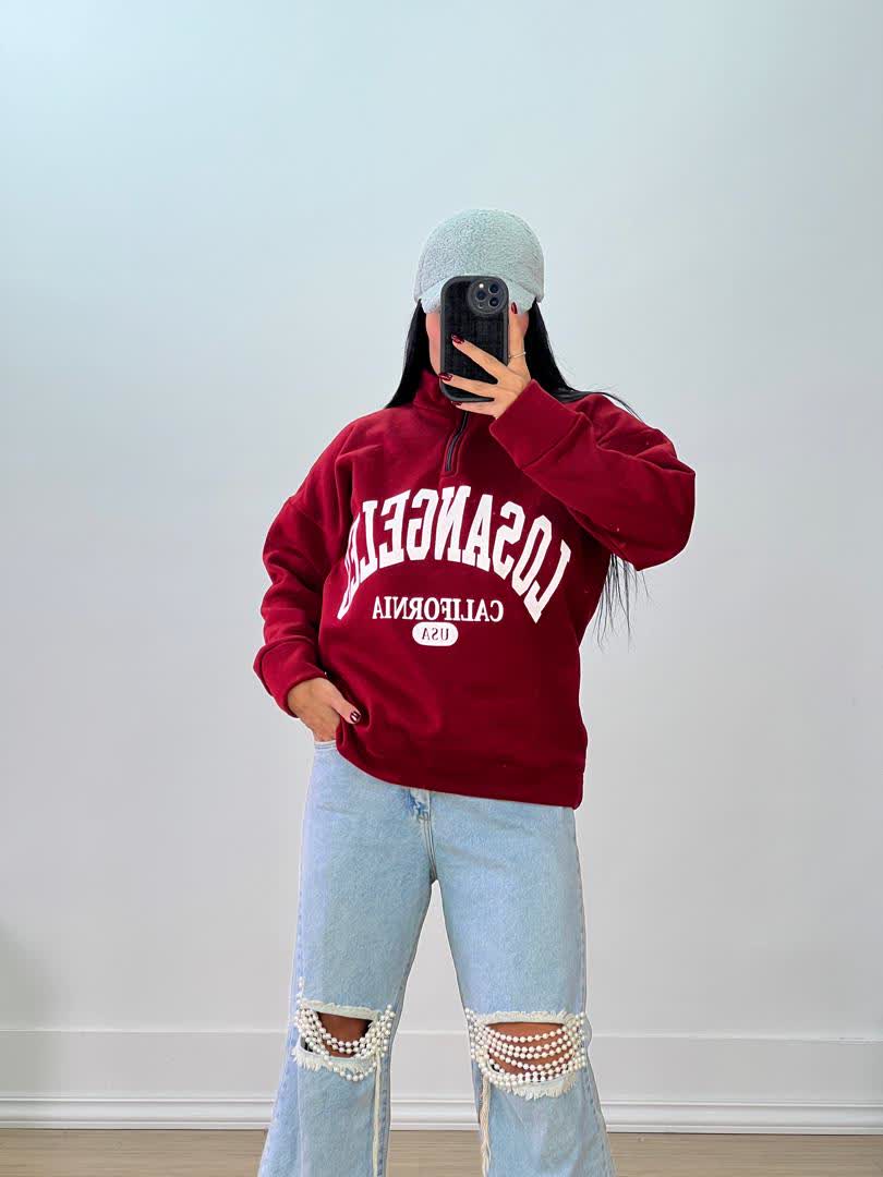 دورس نیم زیپ مدل 5382 - lbd