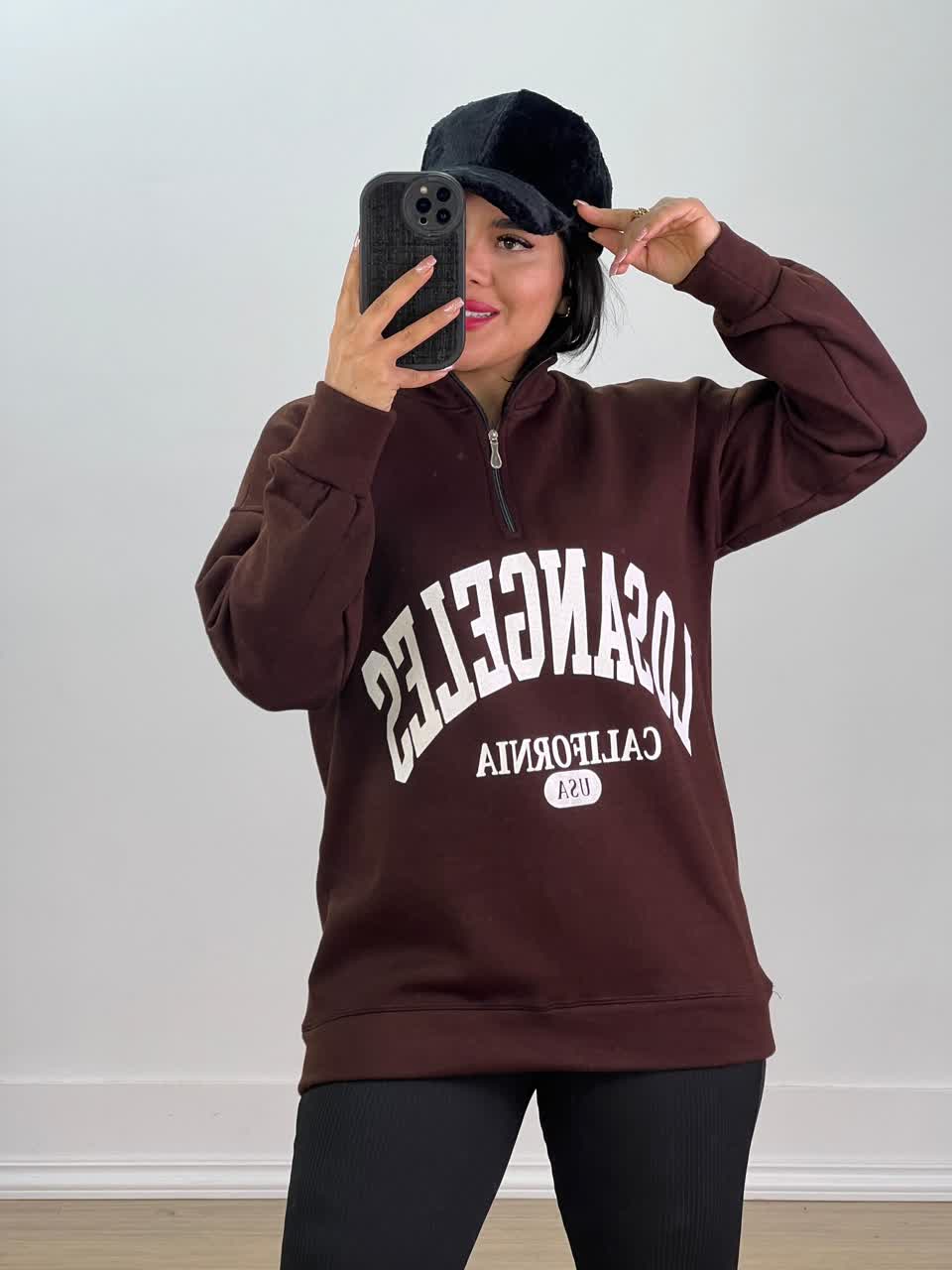 دورس نیم زیپ مدل 5382 - 0t1