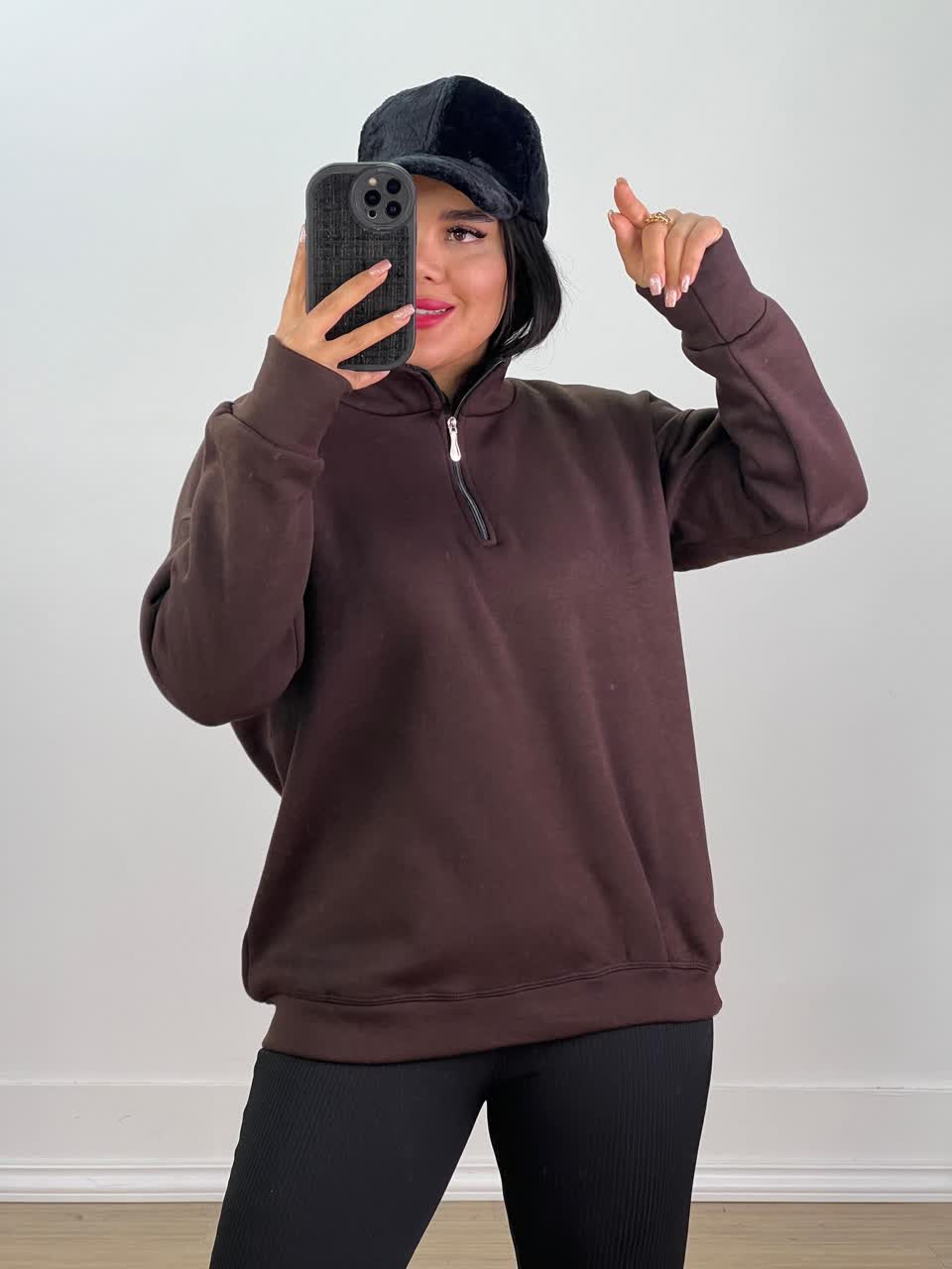 دورس نیم زیپ مدل 5370 - cdo