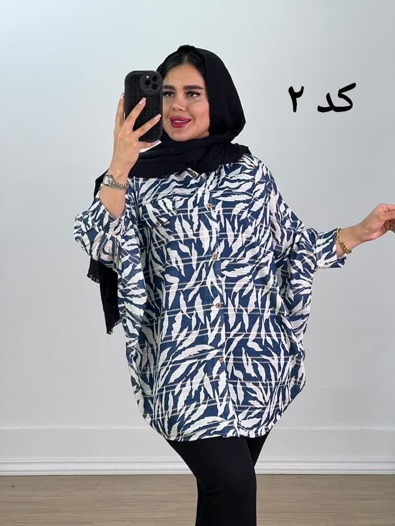 شومیز پانچ مدل 5424 - a2s