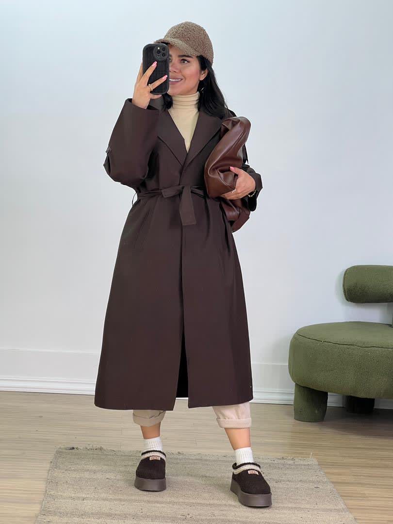 بارانی بلند مدل 5461 - awe