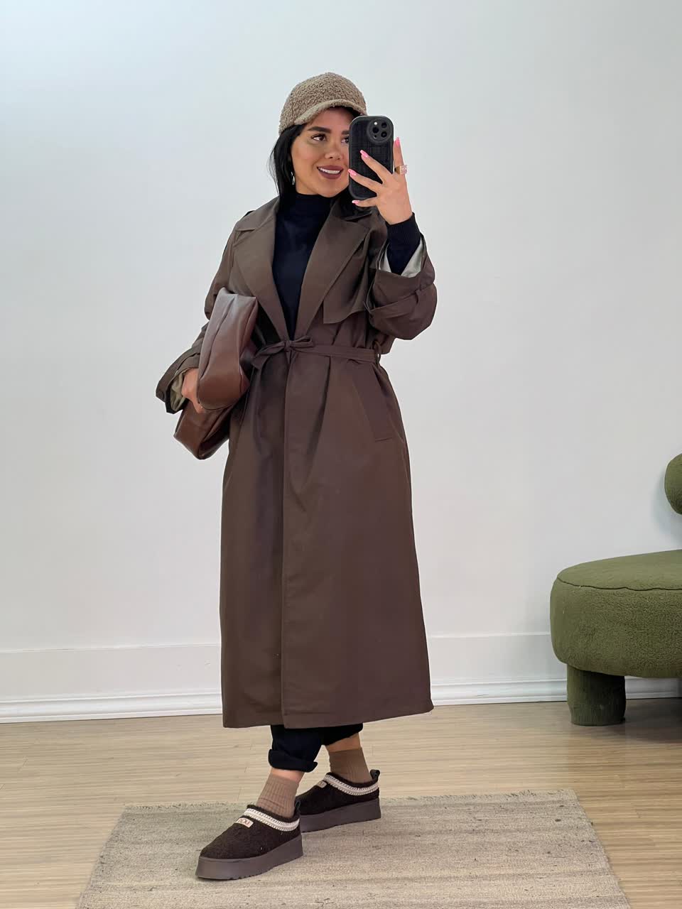 بارانی بلند مدل 5485 - dhy