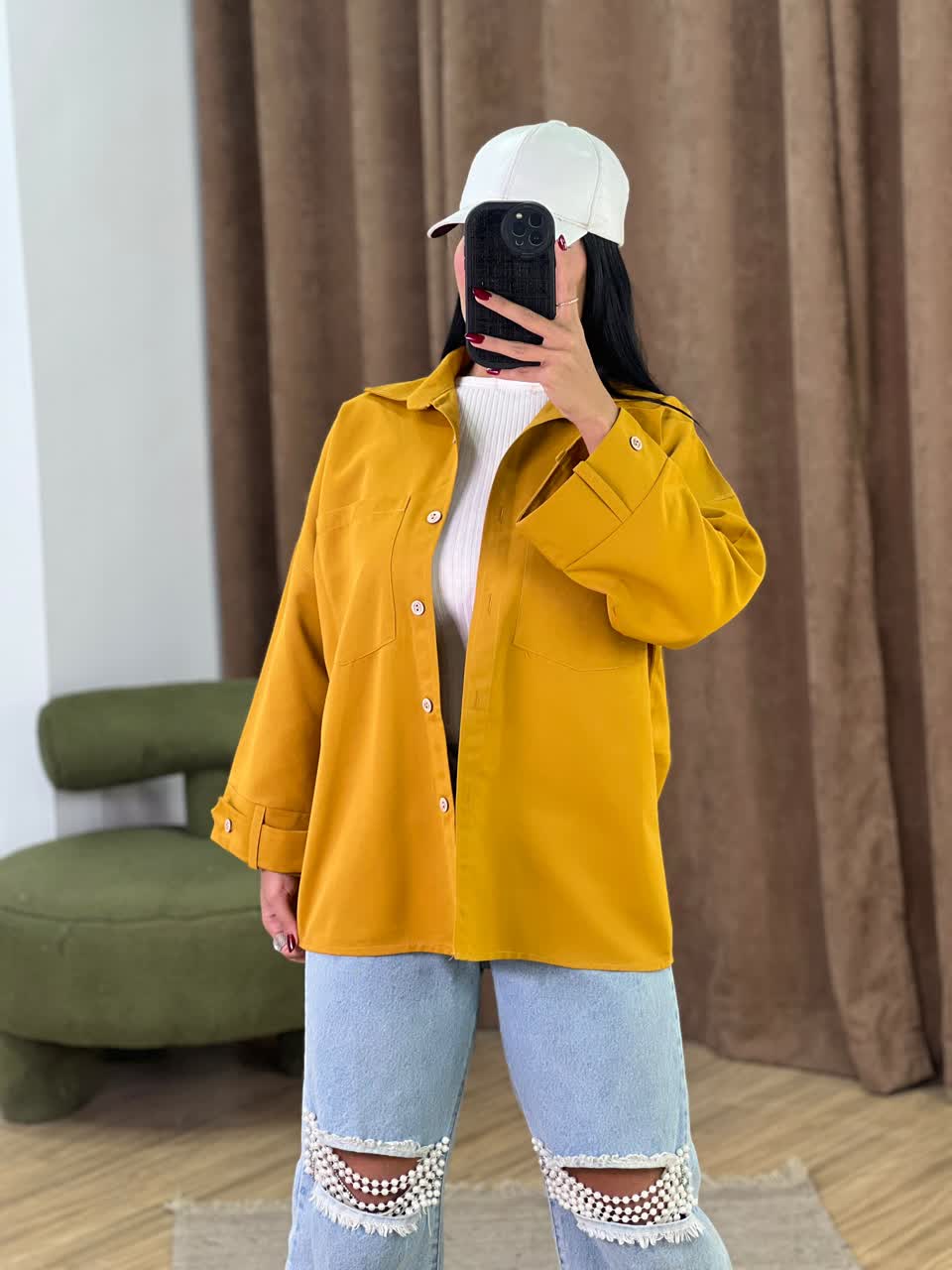 شومیز پاییزه مدل 5357 - sm1