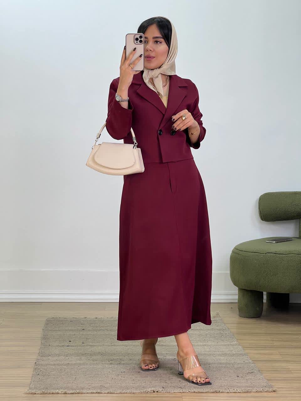 کت و دامن مدل 5521 - vnj