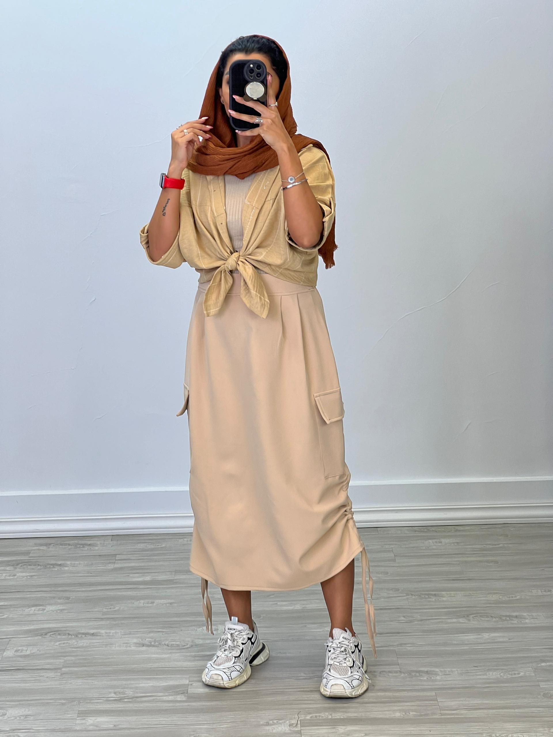 دامن کارگو مدل 5028 - 1wk