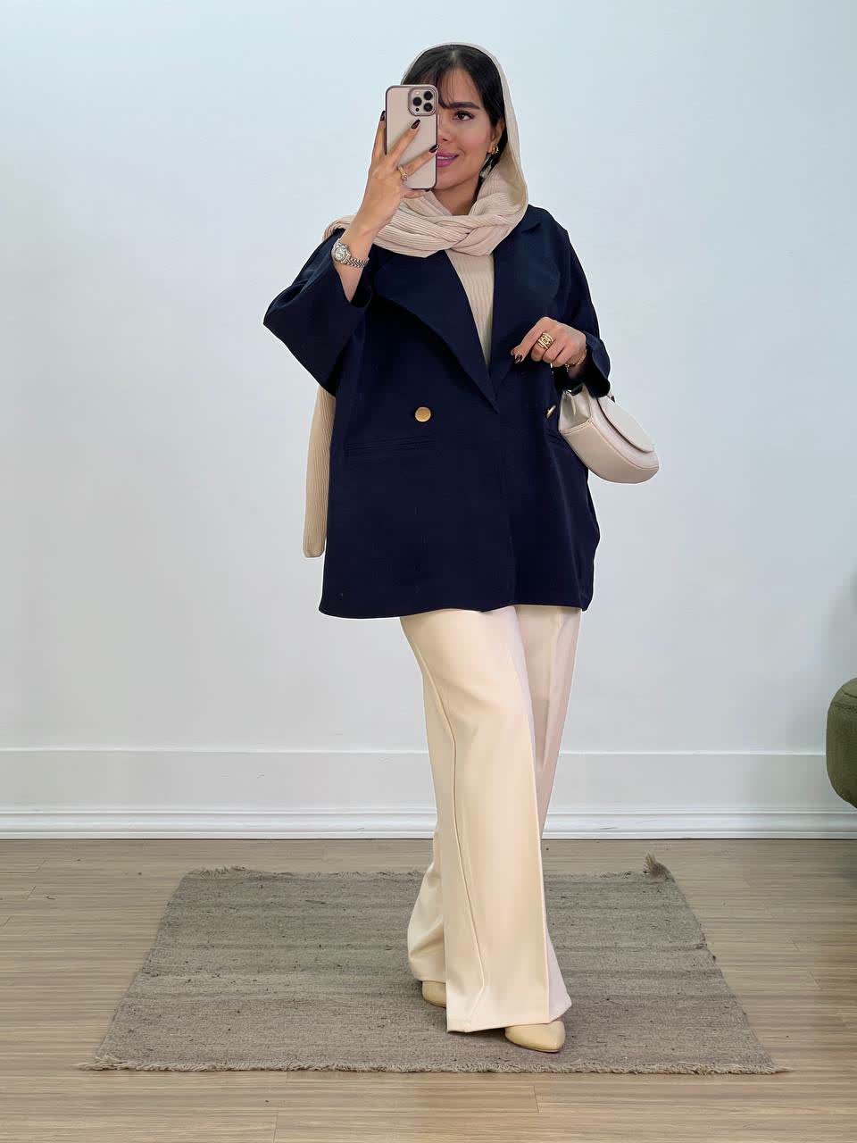 کت over size مدل 5581 - 7e2