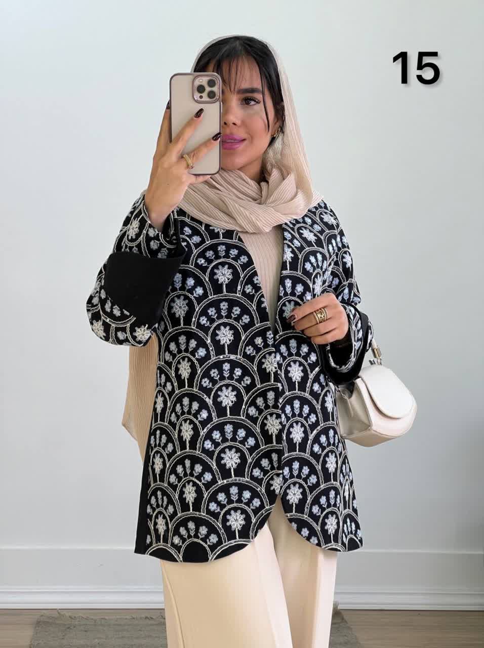 کت مزونی گلدوزی مدل 5570 - xzn