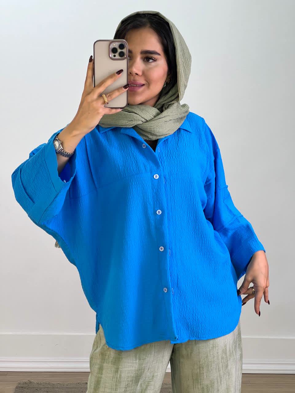 شومیز بهاره مدل 5604 - qrz