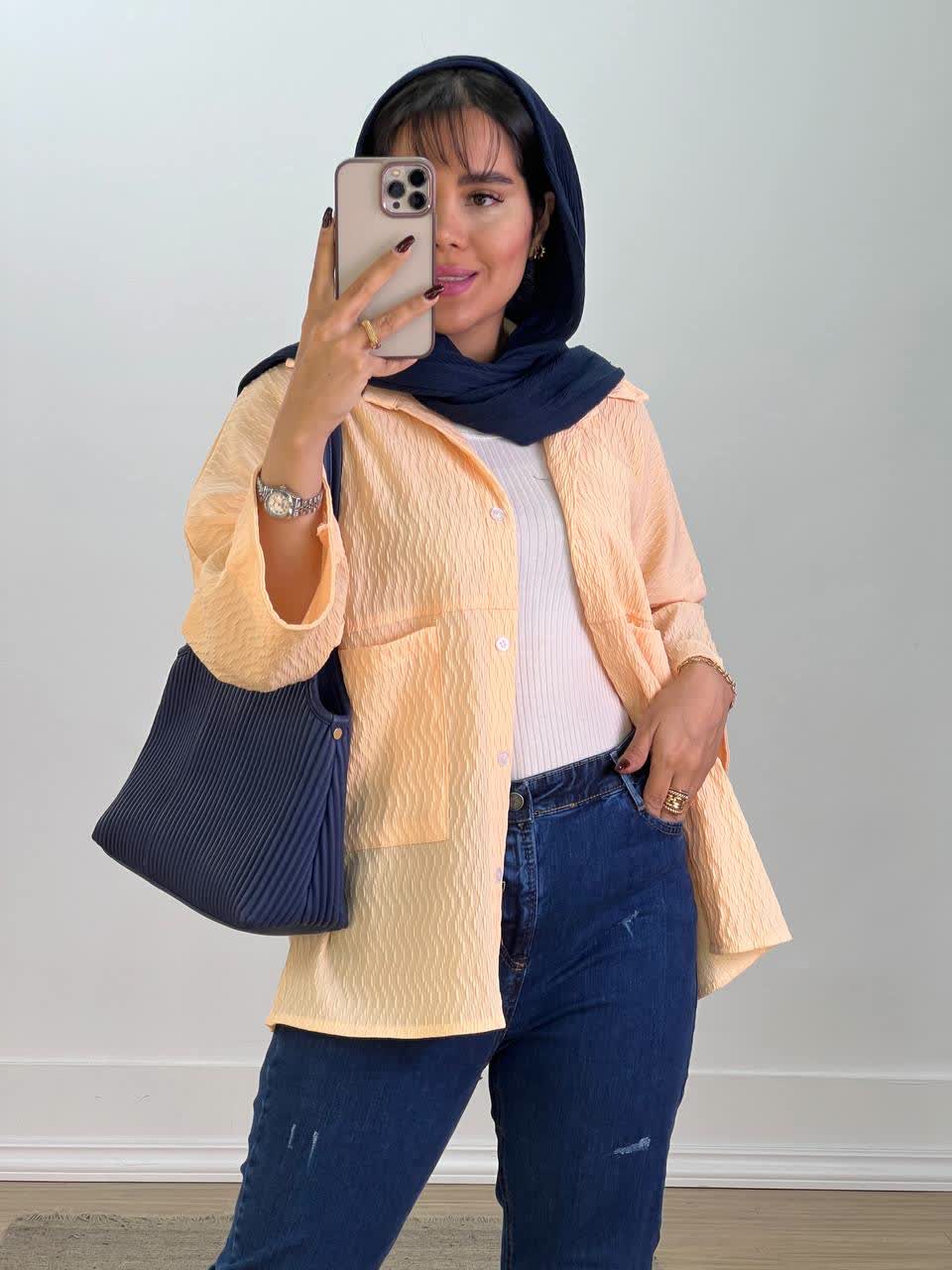 شومیز بهاره مدل 5639 - tkk