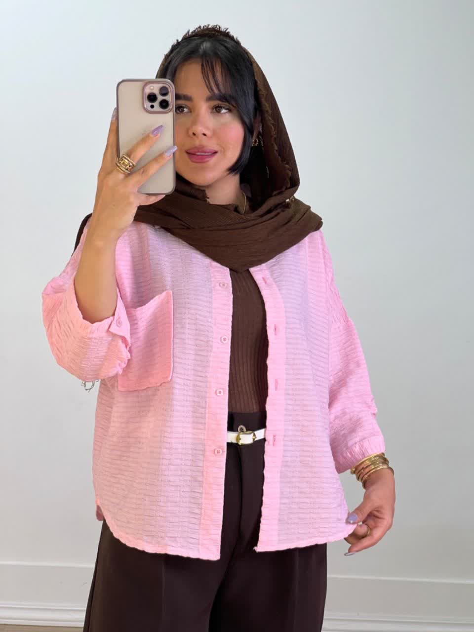 شومیز بهاره مدل 5677 - y12