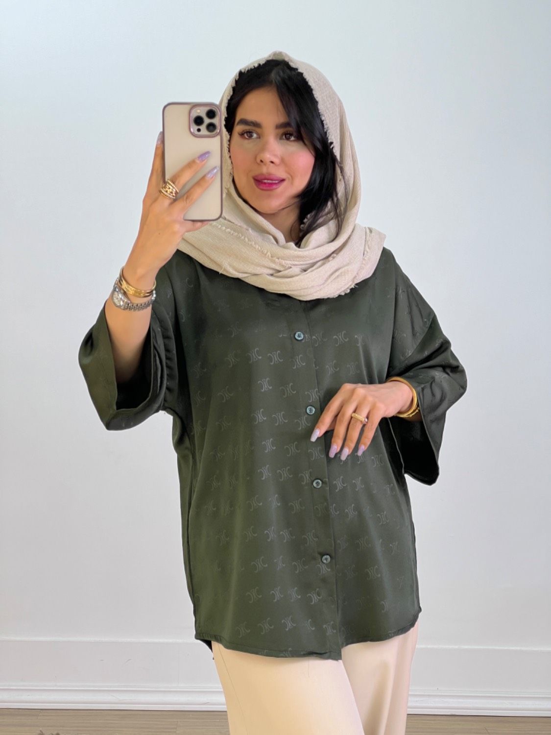 شومیز ساتن مدل 5690 - 40x