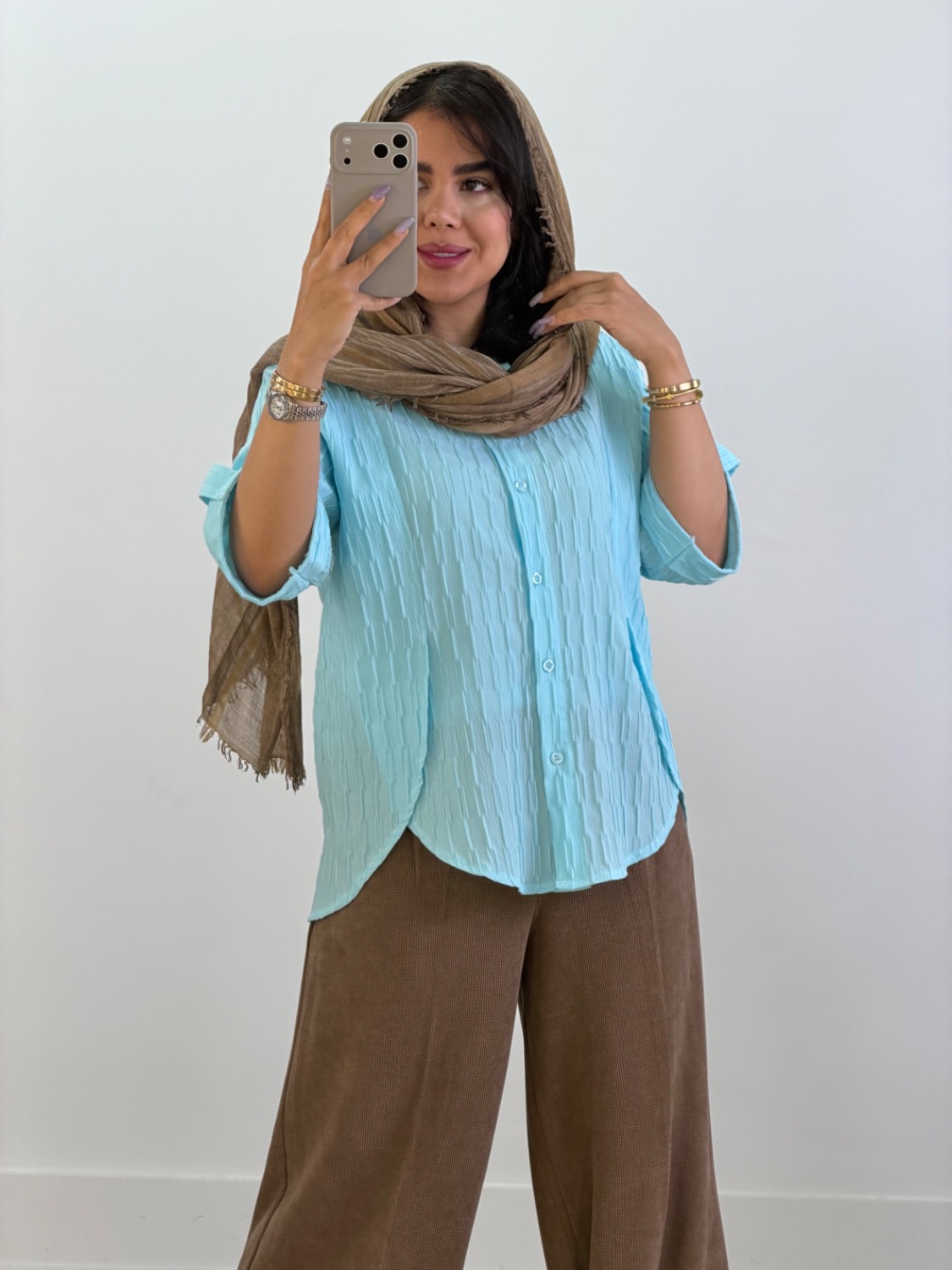شومیز بهاره مدل 5683 - fm9