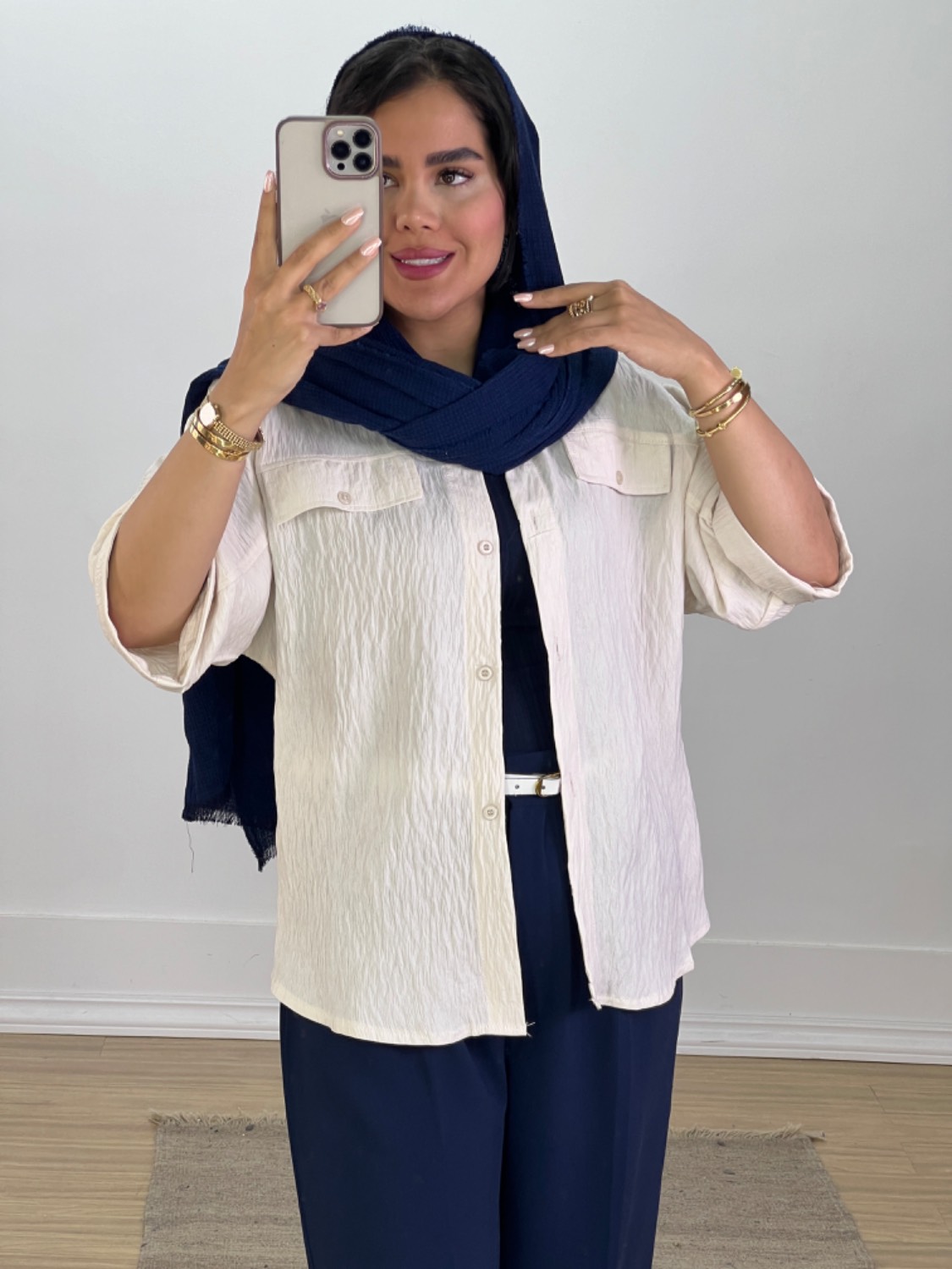 شومیز بهاره مدل ۵۷۱۵ - 0mg