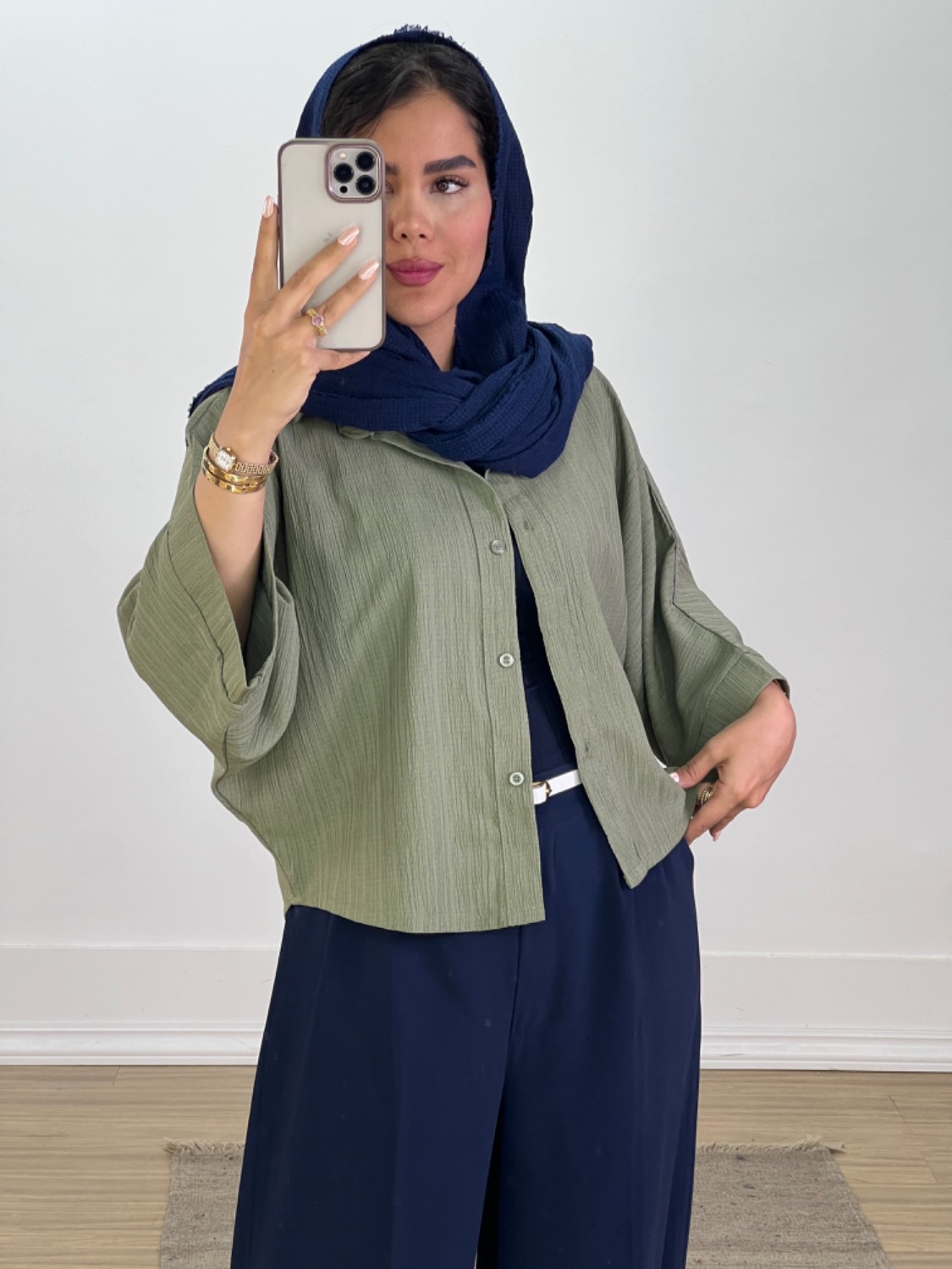 شومیز بهاره مدل ۵۷۱۴ - y8o