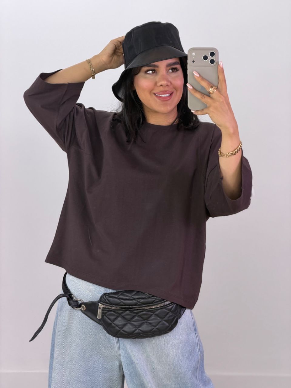 تیشرت باکسی مدل 5778 - gcv