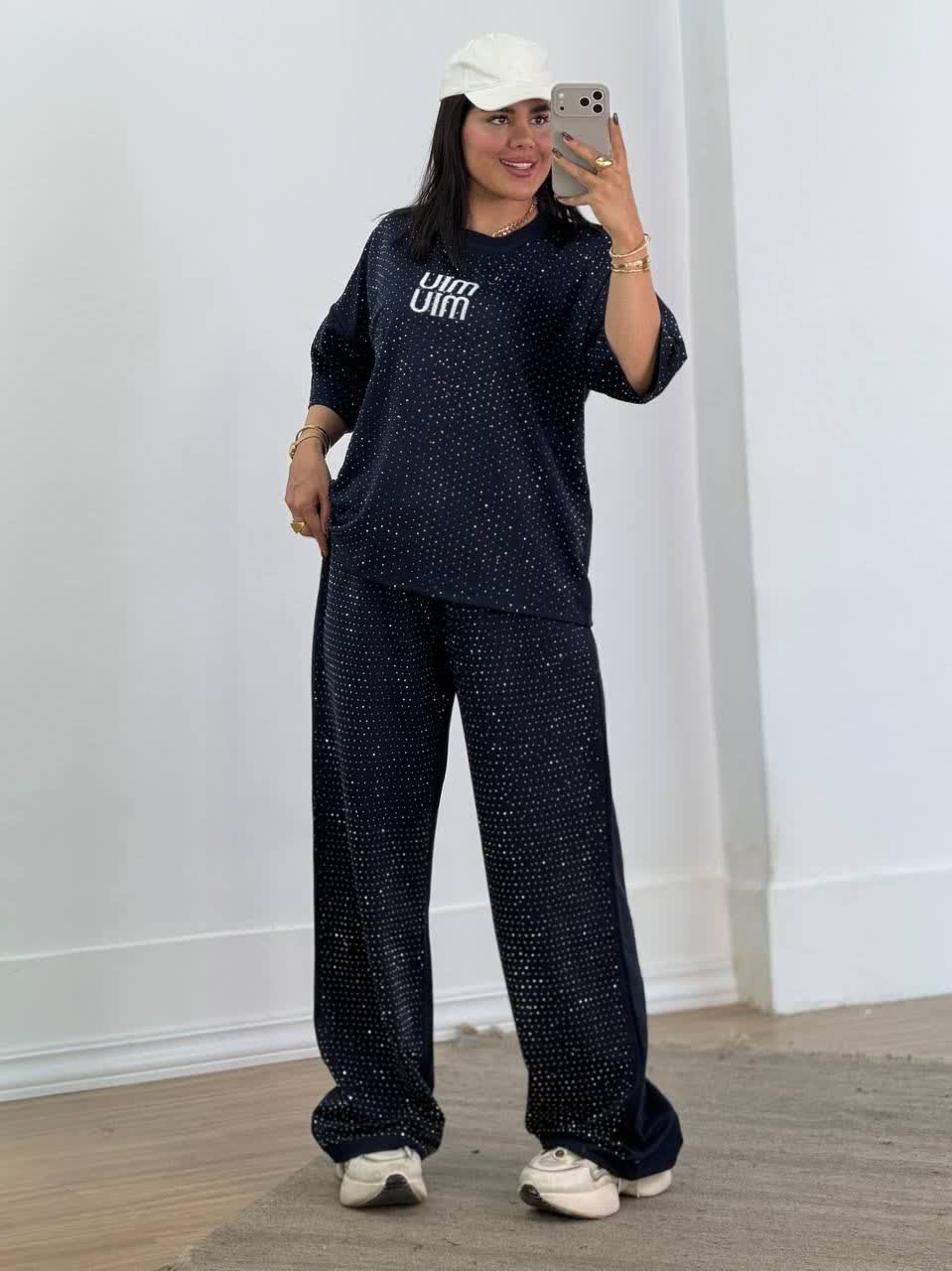 ست اسپرت نگین دار miu miu مدل 5823 - ywg
