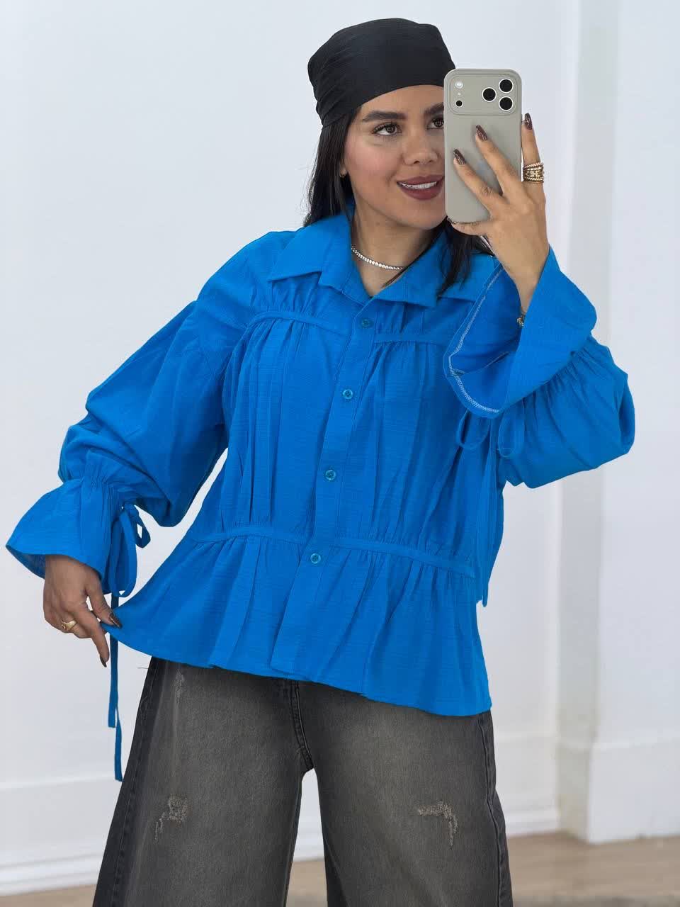 شومیز بهاره مدل 5838 - b2l