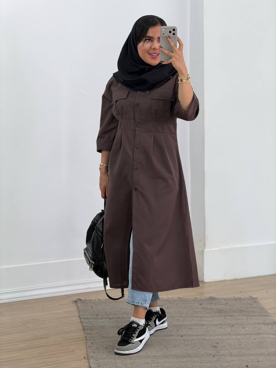مانتو بلند مدل 5880 - cm1