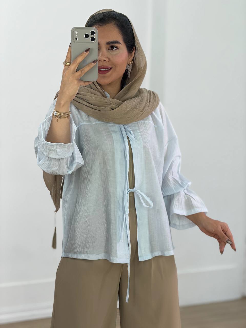 شومیز بهاره مدل 5889 - 3tx