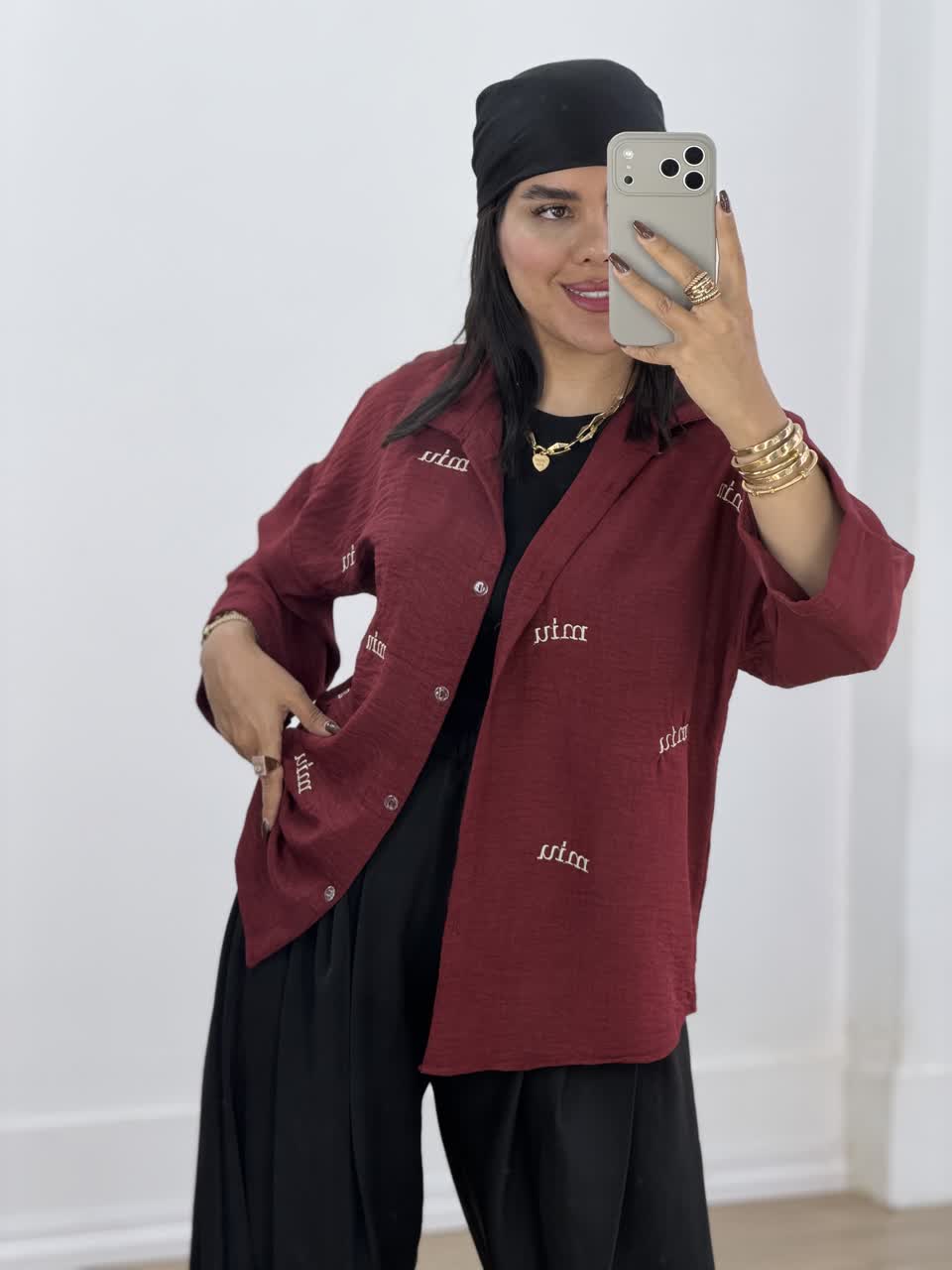شومیز miu miu مدل 5877 - i7e