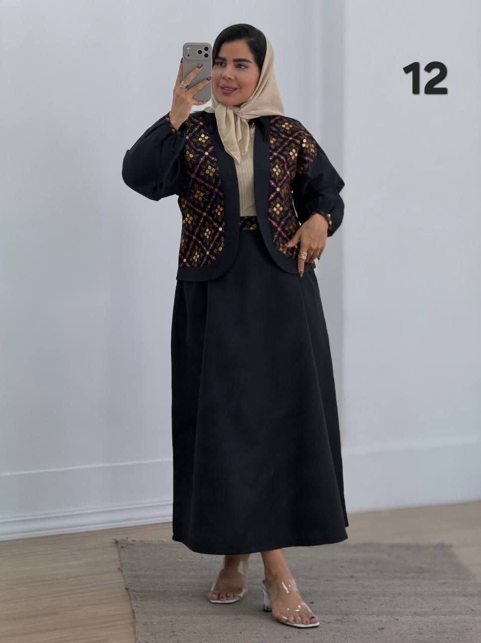 ست کت و دامن مدل 5909 - 45g