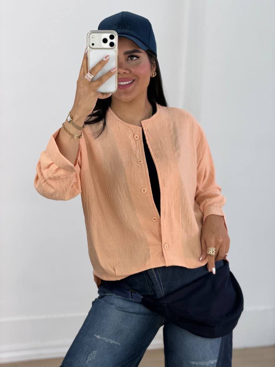 شومیز جلو پیچ مدل 5994 - 4fv
