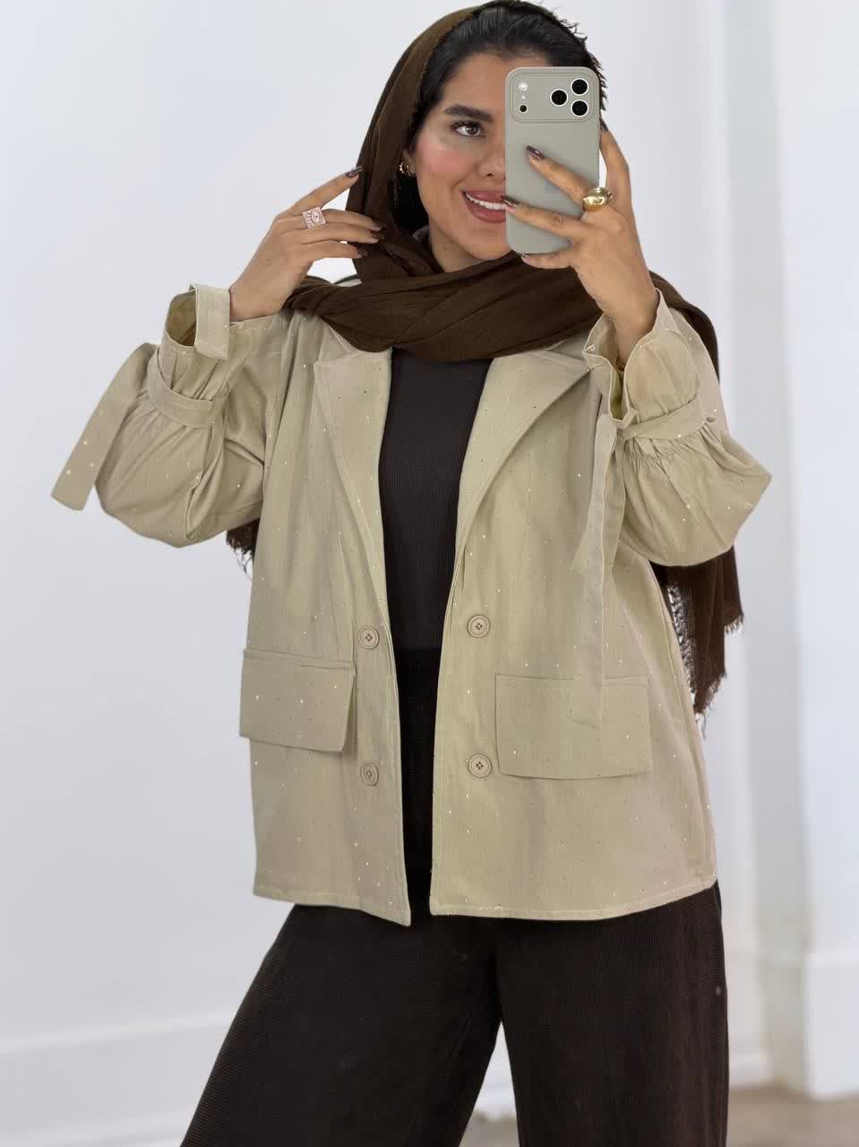 کت عروسکی فول نگین مدل 5824 - 27c